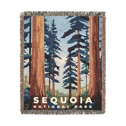Sequoia National Park Woven Blanket | S09
