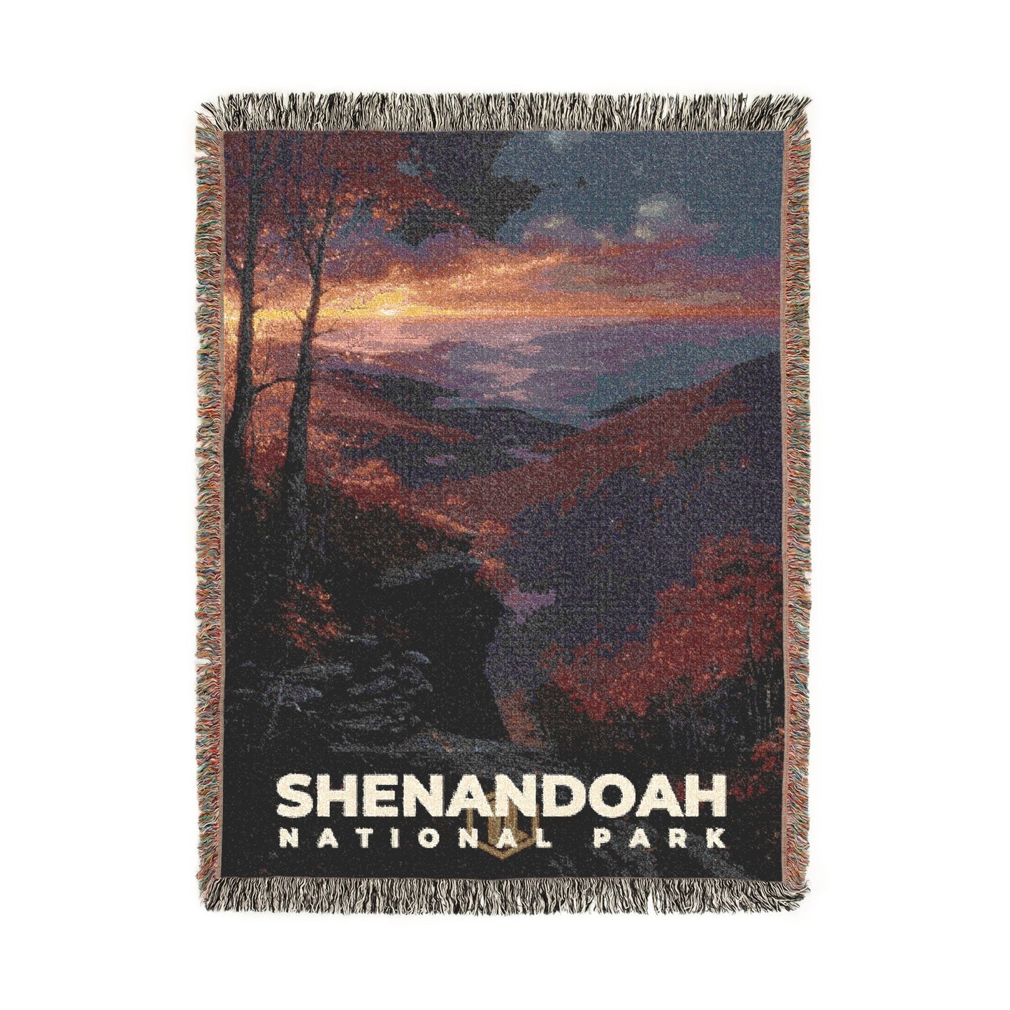 Shenandoah National Park Woven Blanket | S12