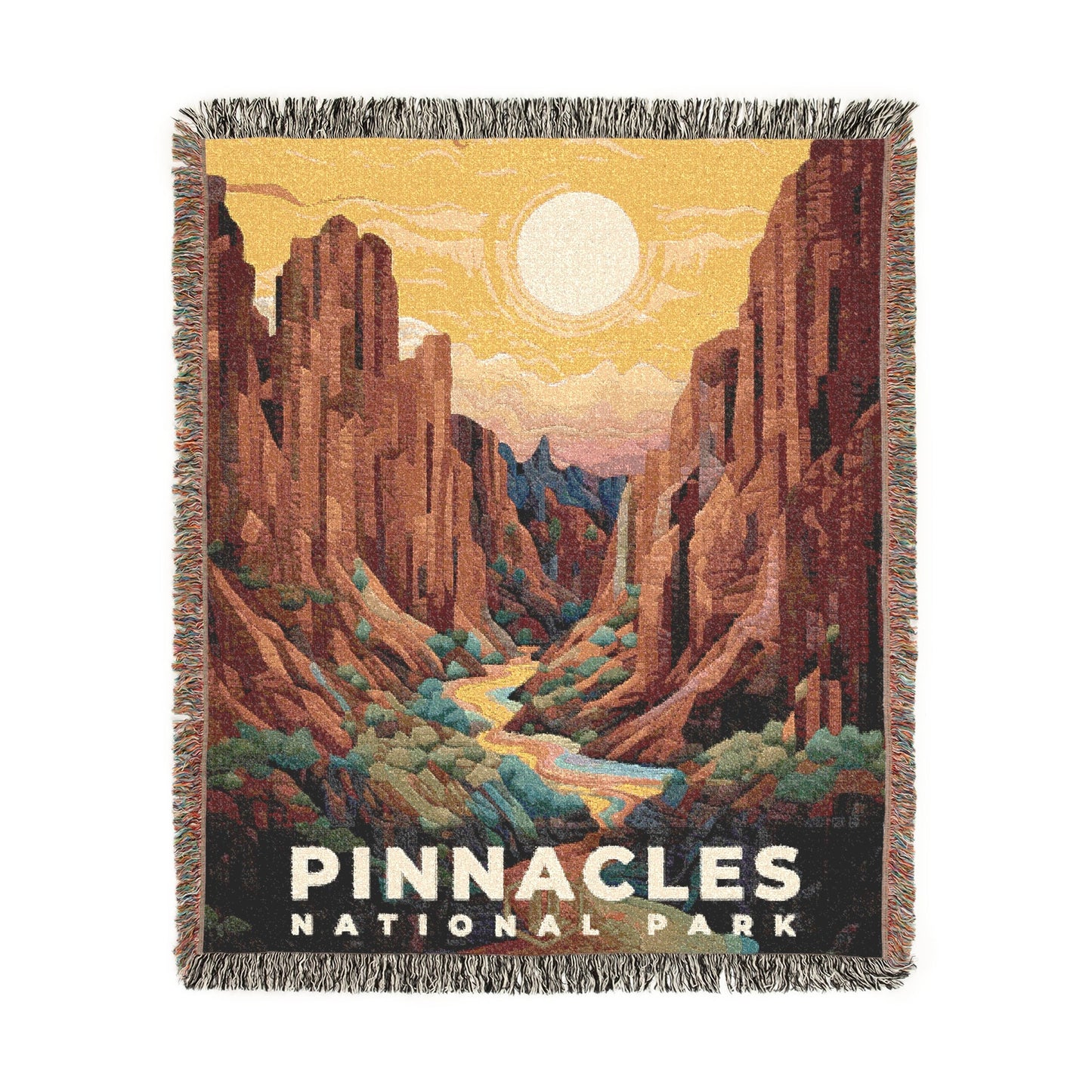 Pinnacles National Park Woven Blanket | S09