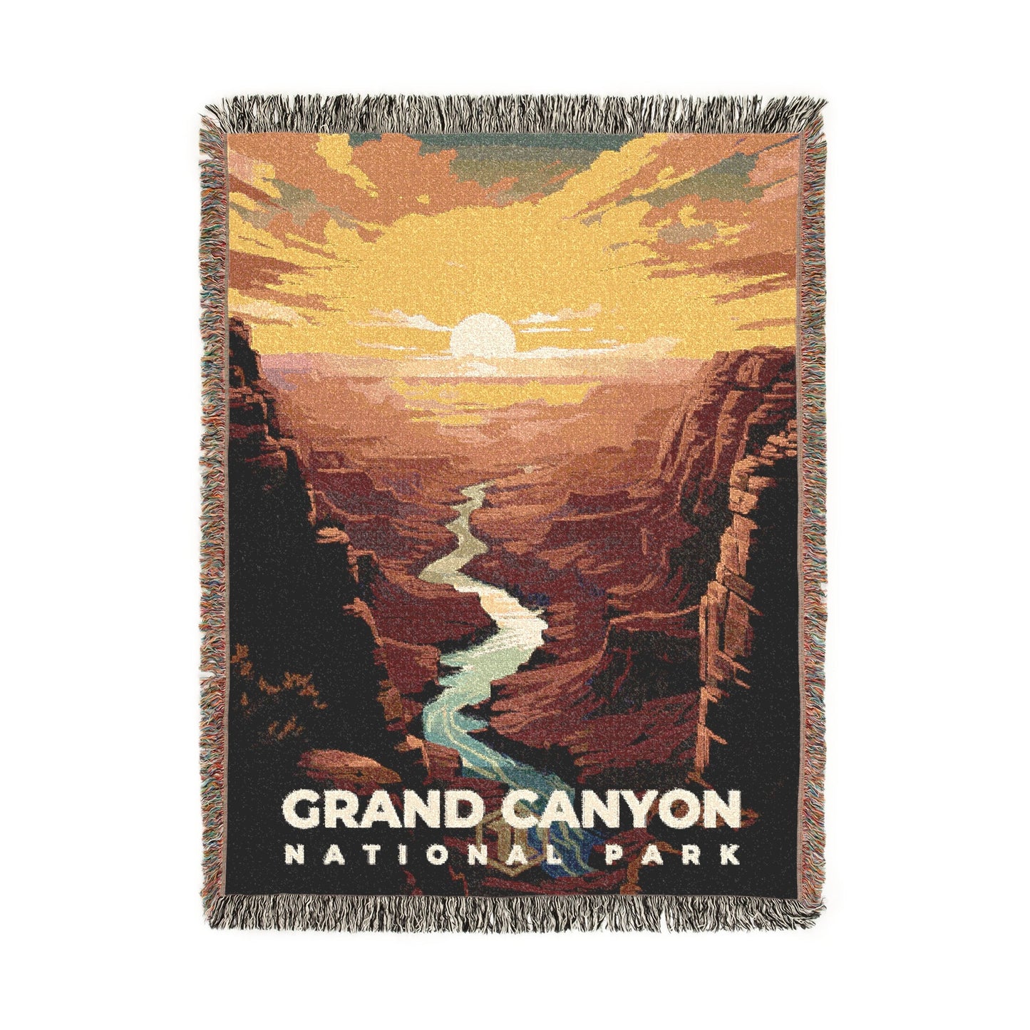 Grand Canyon National Park Woven Blanket | S07