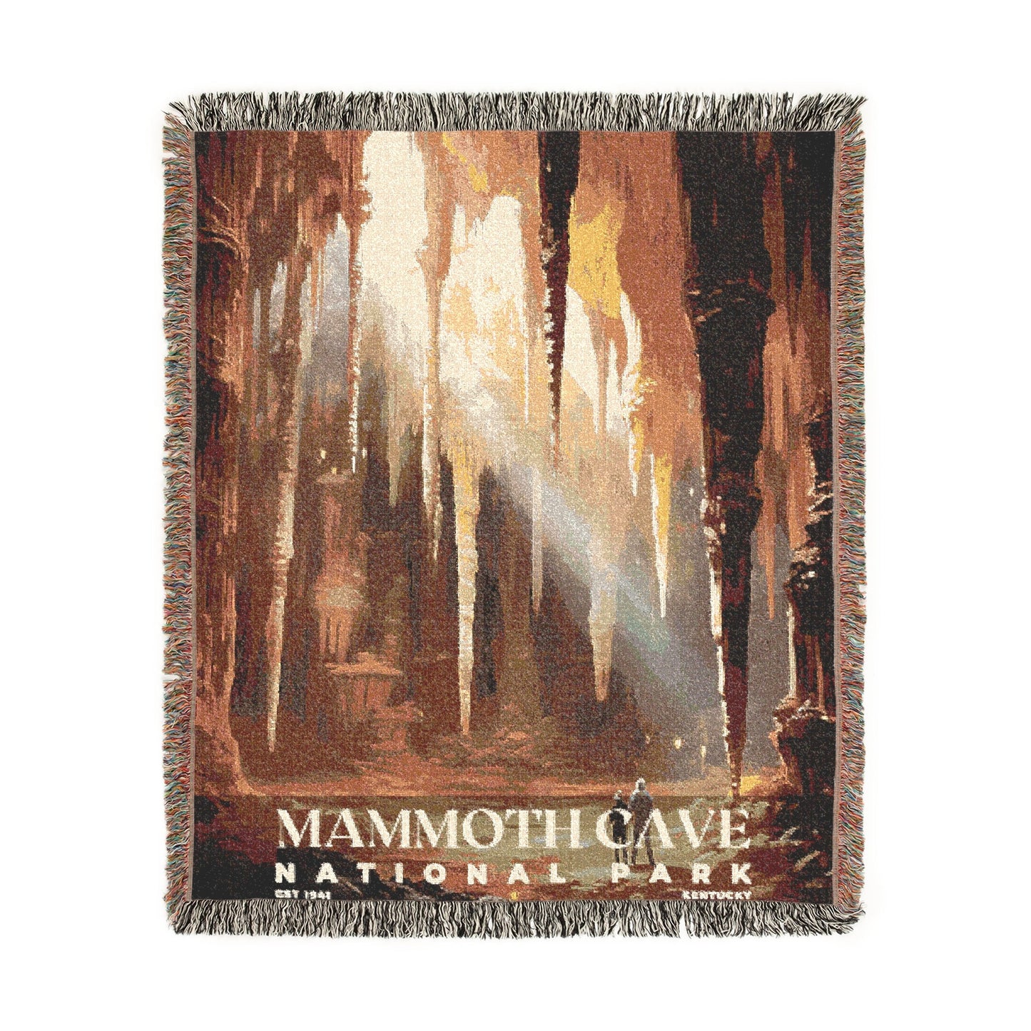 Mammoth Cave National Park Woven Blanket | S05