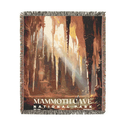Mammoth Cave National Park Woven Blanket | S05
