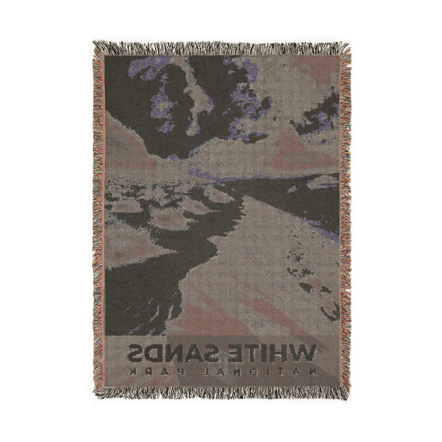 White Sands National Park Woven Blanket | S15