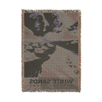 White Sands National Park Woven Blanket | S15