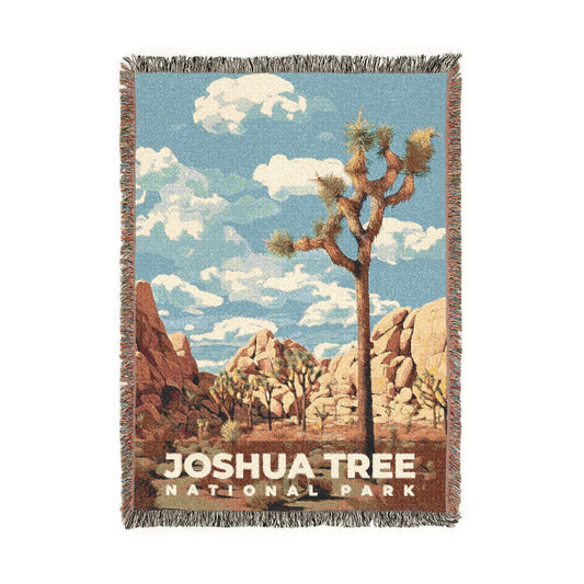 Joshua Tree National Park Woven Blanket | S06