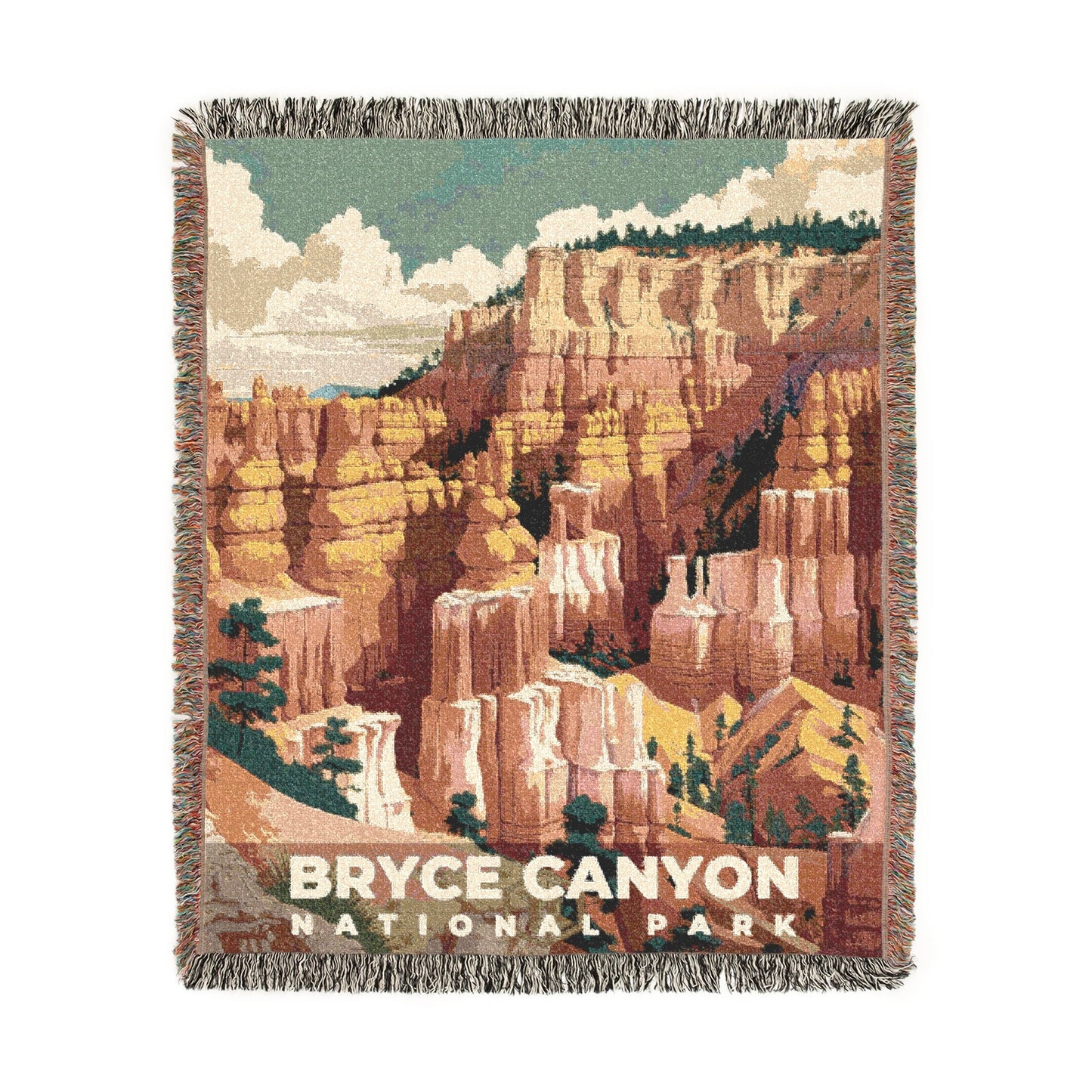 Bryce Canyon National Park Woven Blanket | S11