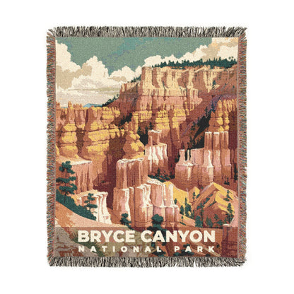 Bryce Canyon National Park Woven Blanket | S11