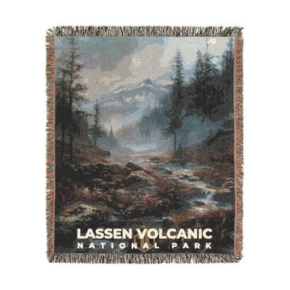 Lassen Volcanic National Park Woven Blanket | S12
