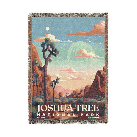 Joshua Tree National Park Woven Blanket | S05