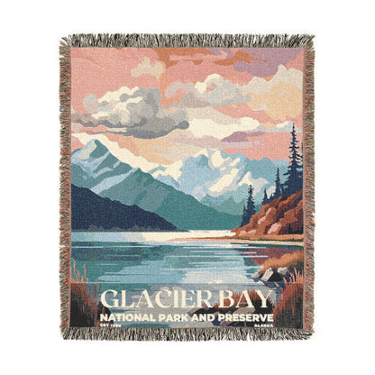 Glacier Bay National Park Woven Blanket | S05