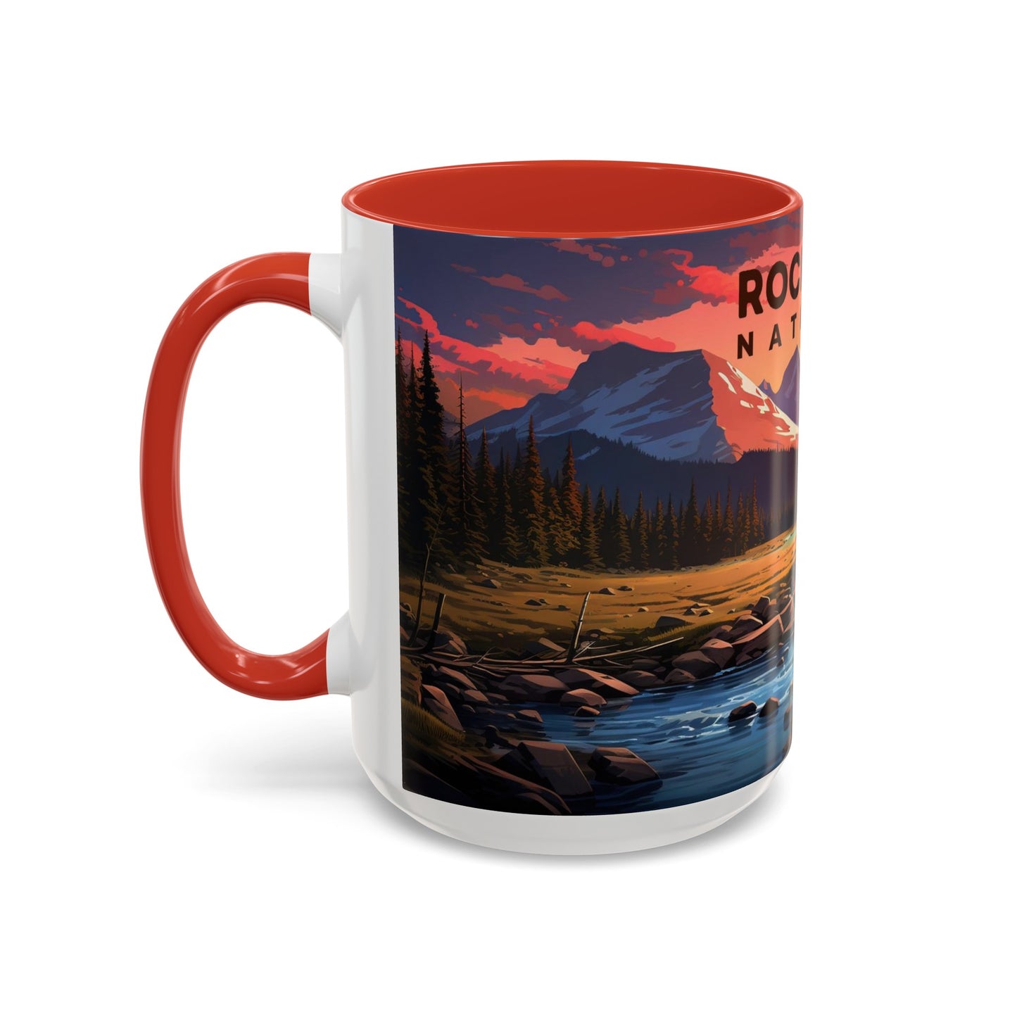 Rocky Mountain National Park Mug | Accent Coffee Mug (11, 15oz)