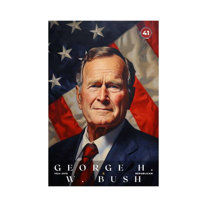 George H W Bush Poster | S04