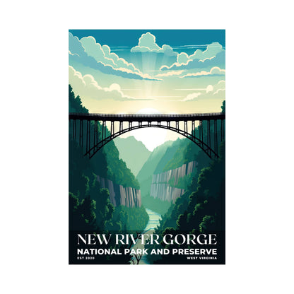 New River Gorge National Park Poster | S03