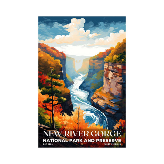 New River Gorge National Park Poster | S06