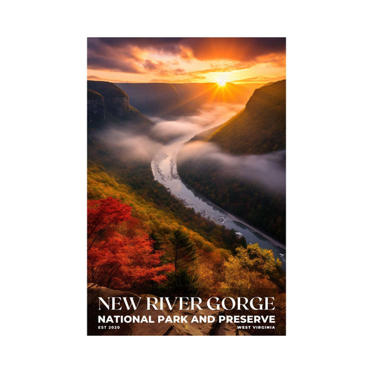 New River Gorge National Park Poster | S10