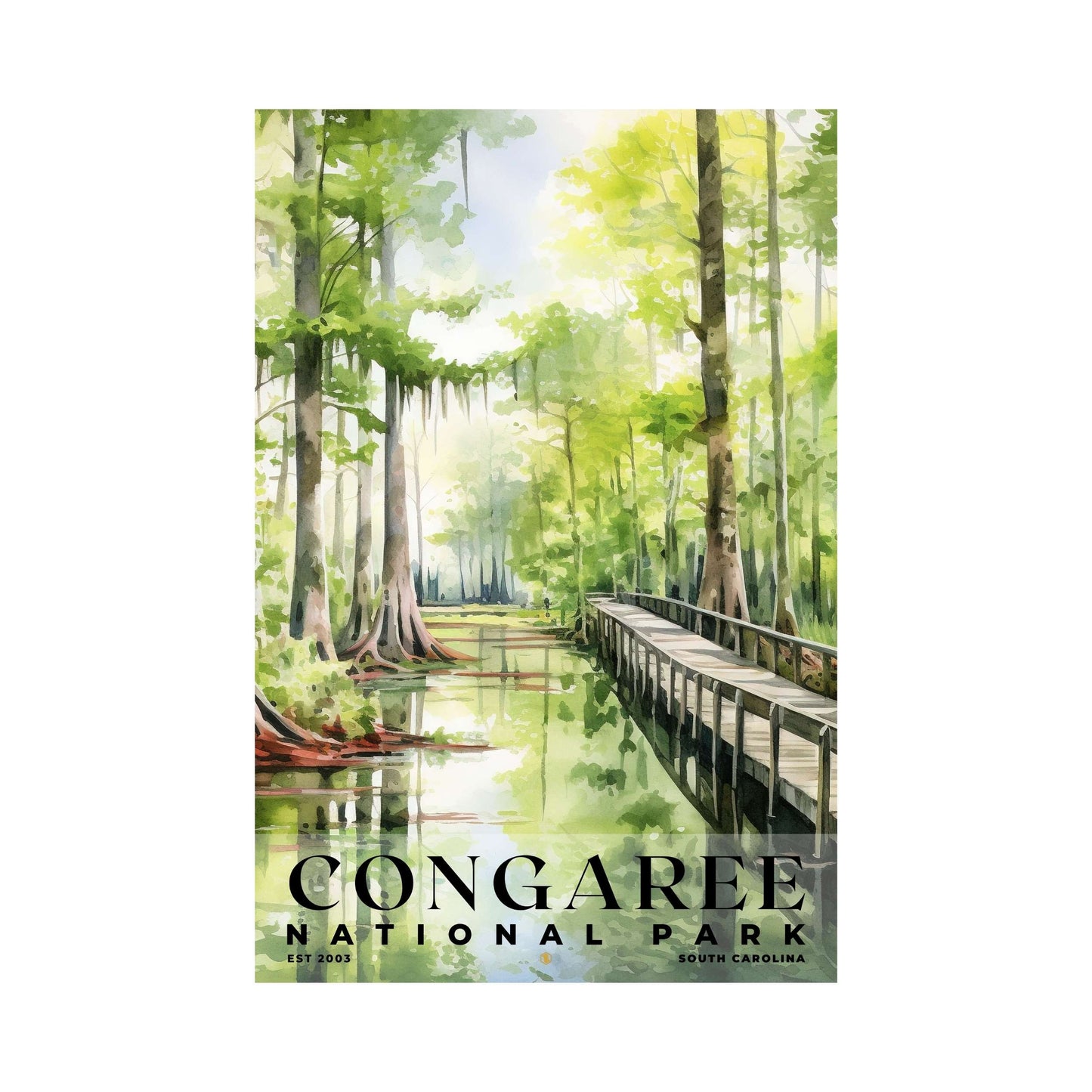 Congaree National Park Poster | S04