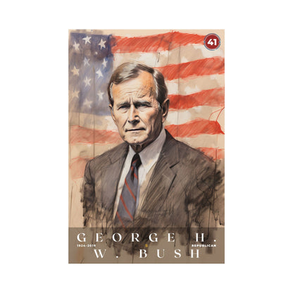 George H W Bush Poster | S03