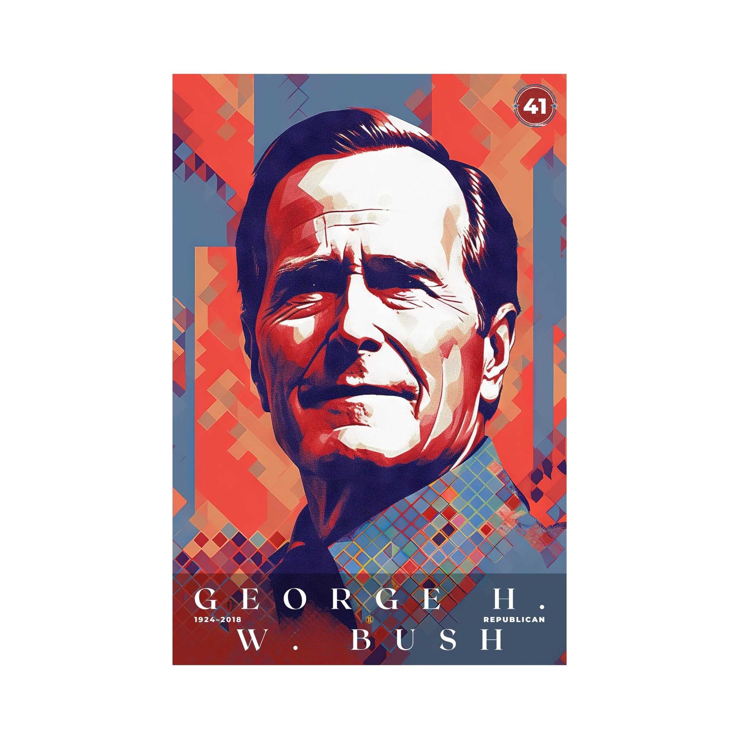 George H W Bush Poster | S01