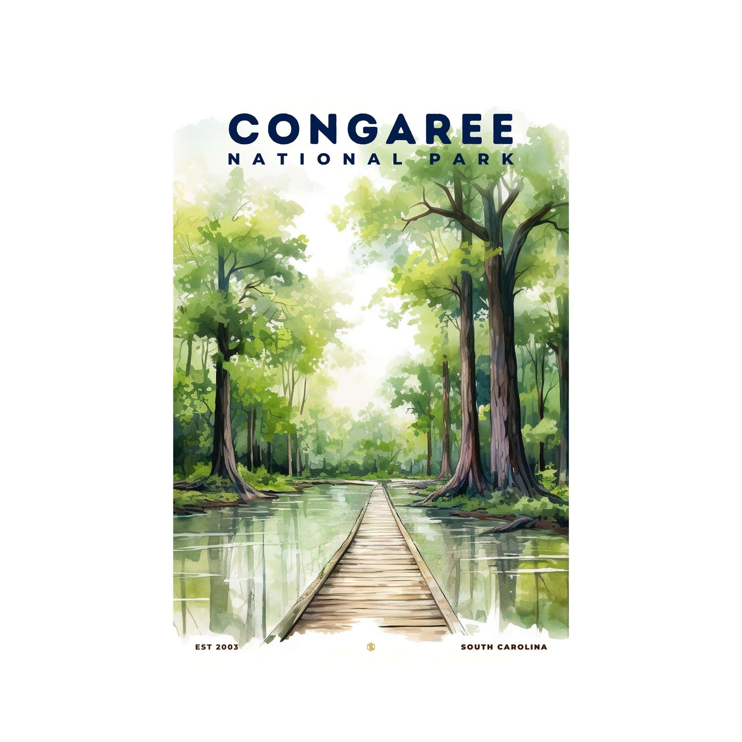 Congaree National Park Poster | S08