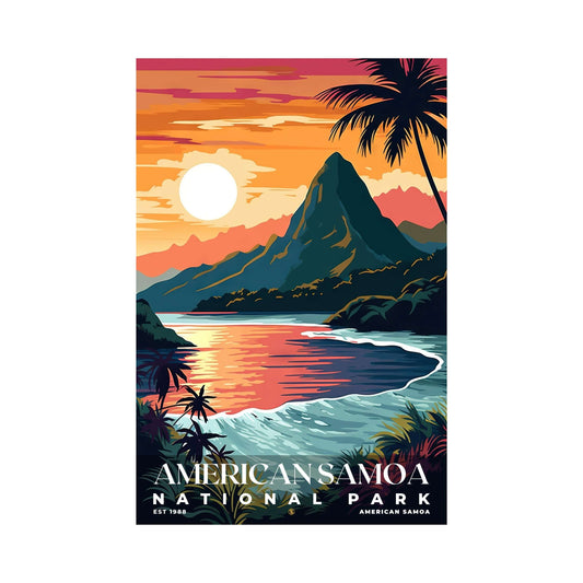 American Samoa National Park Poster | S05