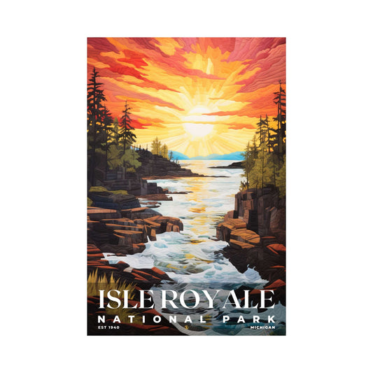 Isle Royale National Park Poster | S09