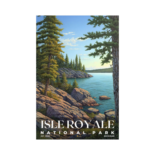 Isle Royale National Park Poster | S02