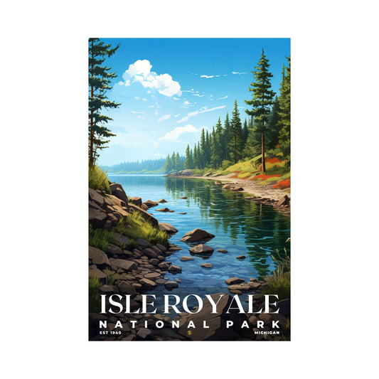 Isle Royale National Park Poster | S07