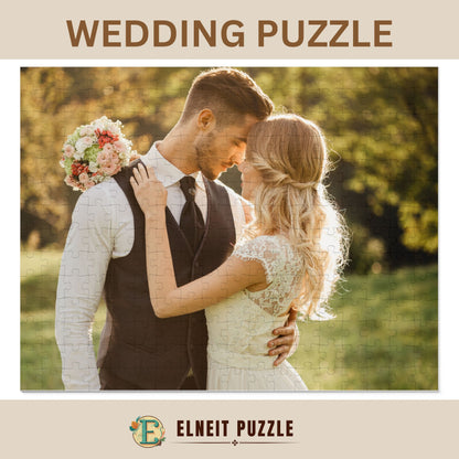 Custom Photo Puzzle, Personalized Family Gift