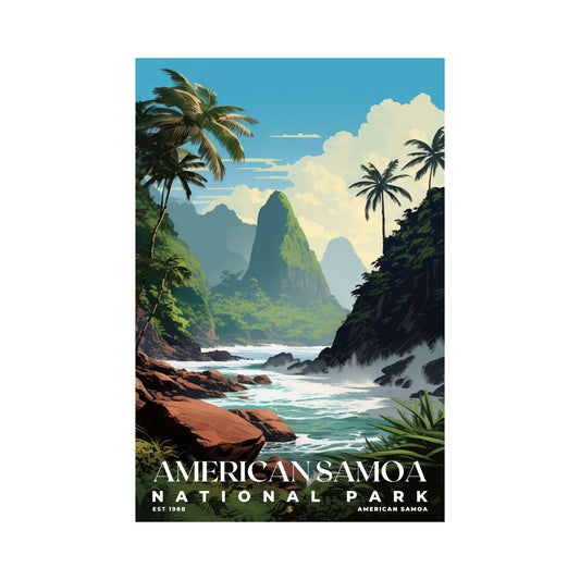 American Samoa National Park Poster | S07