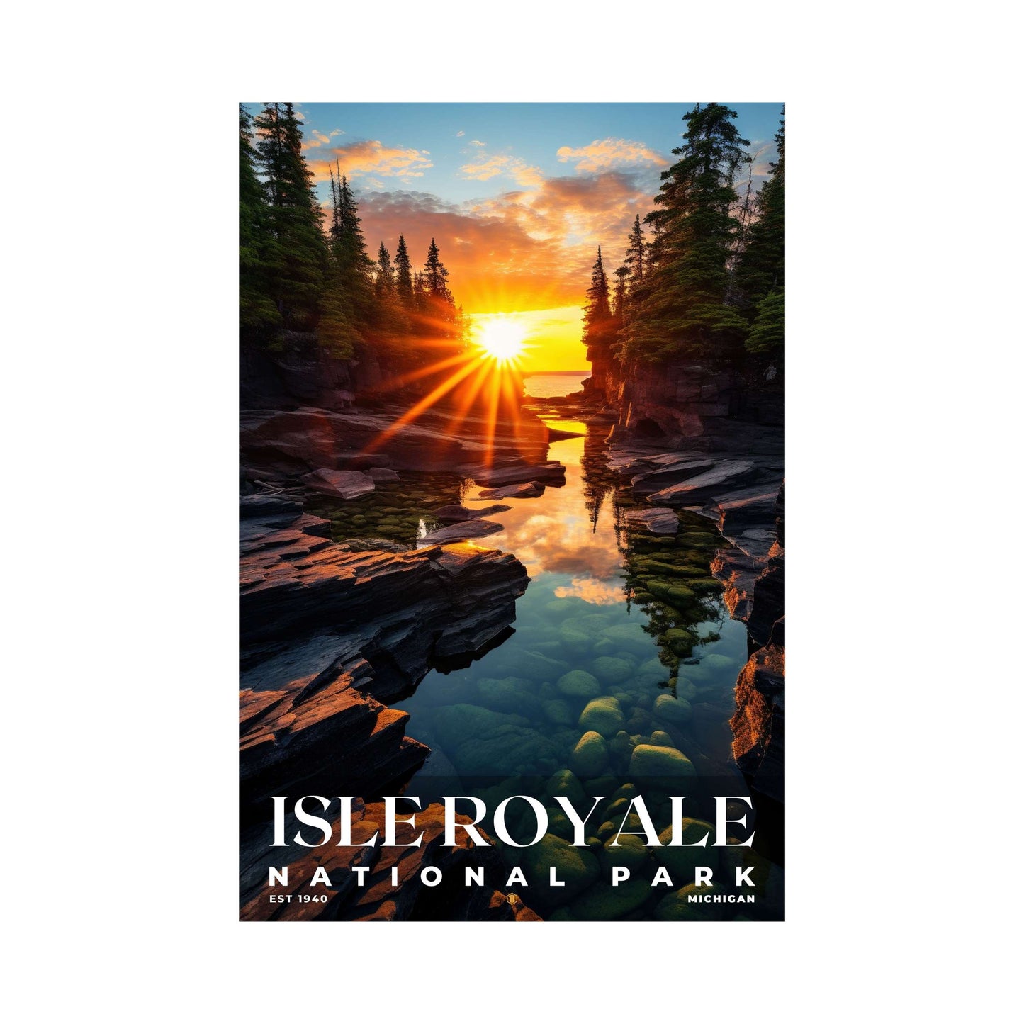 Isle Royale National Park Poster | S10