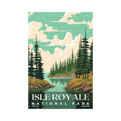 Isle Royale National Park Poster | S03