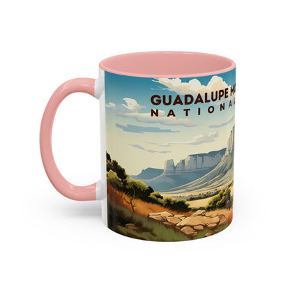 Guadalupe Mountains National Park Mug | Accent Coffee Mug (11, 15oz)