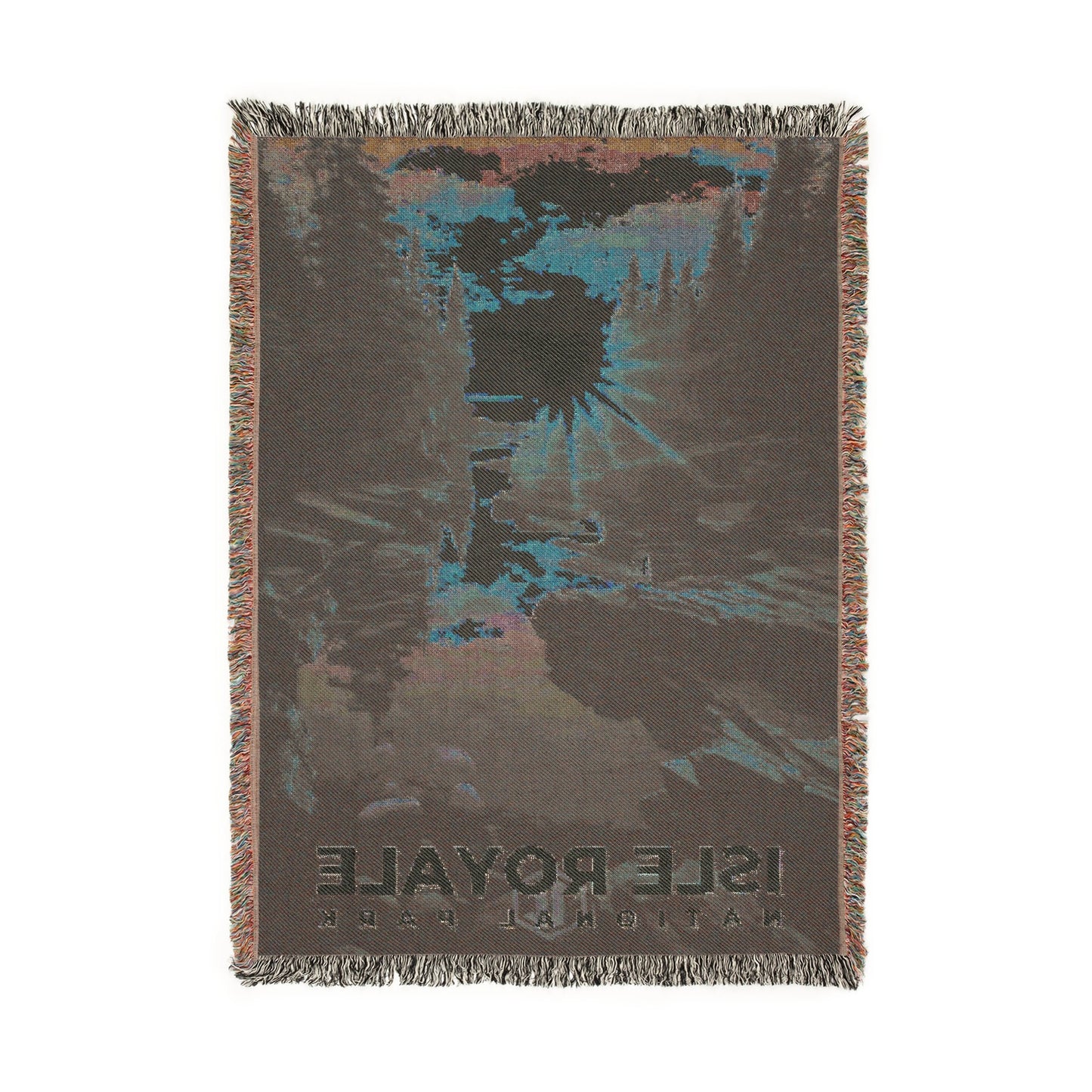 Isle Royale National Park Woven Blanket | S10
