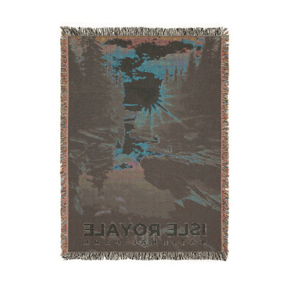 Isle Royale National Park Woven Blanket | S10