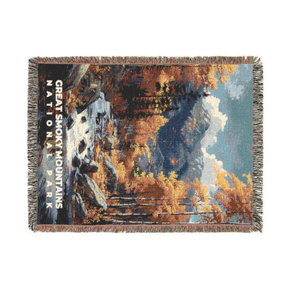 Great Smoky Mountains National Park Woven Blanket | S18