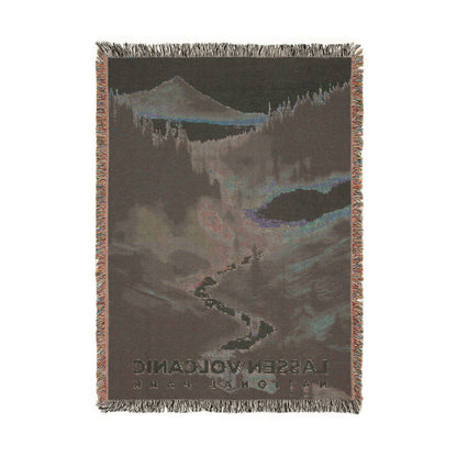 Lassen Volcanic National Park Woven Blanket | S10