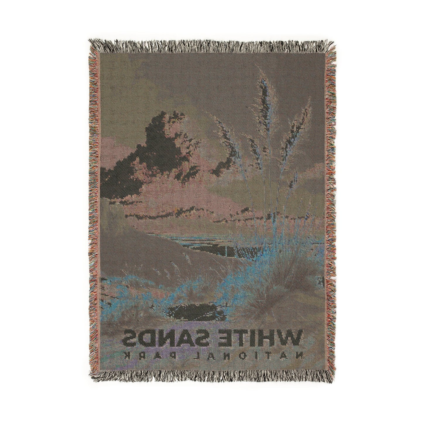 White Sands National Park Woven Blanket | S18