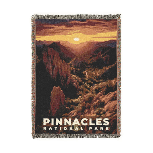 Pinnacles National Park Woven Blanket | S10