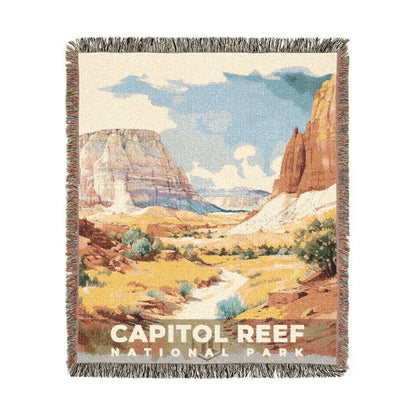 Capitol Reef National Park Woven Blanket | S08
