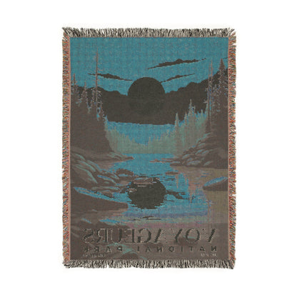 Voyageurs National Park Woven Blanket | S03