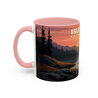 Isle Royale National Park Mug | Accent Coffee Mug (11, 15oz)