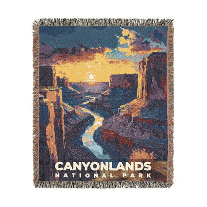 Canyonlands National Park Woven Blanket | S14