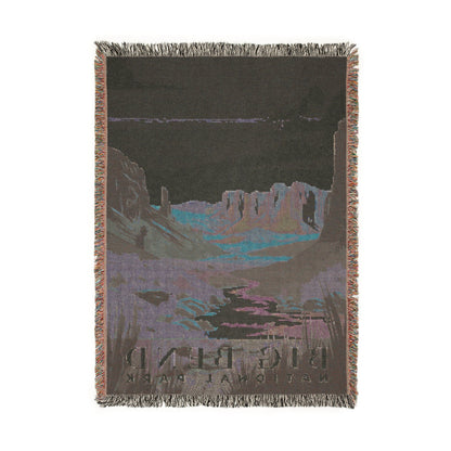 Big Bend National Park Woven Blanket | S01