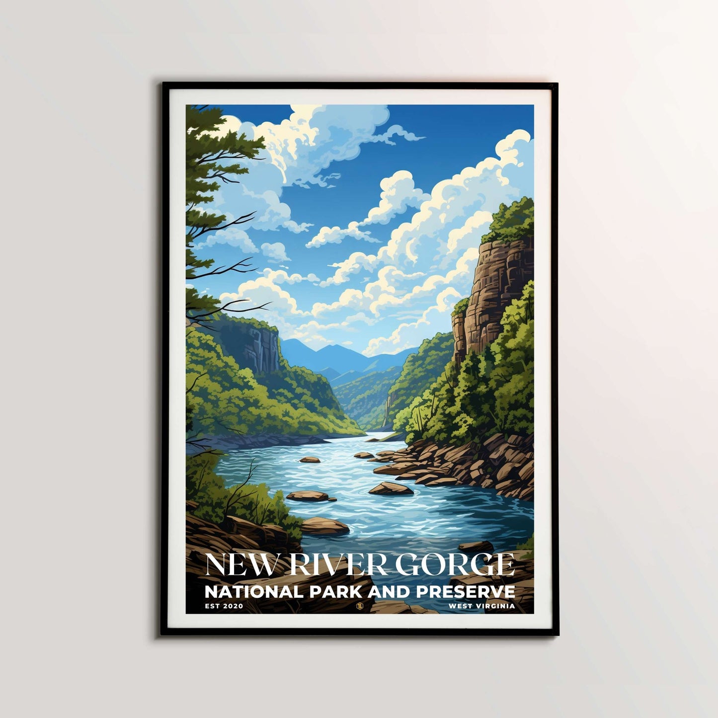 New River Gorge National Park Poster | S07