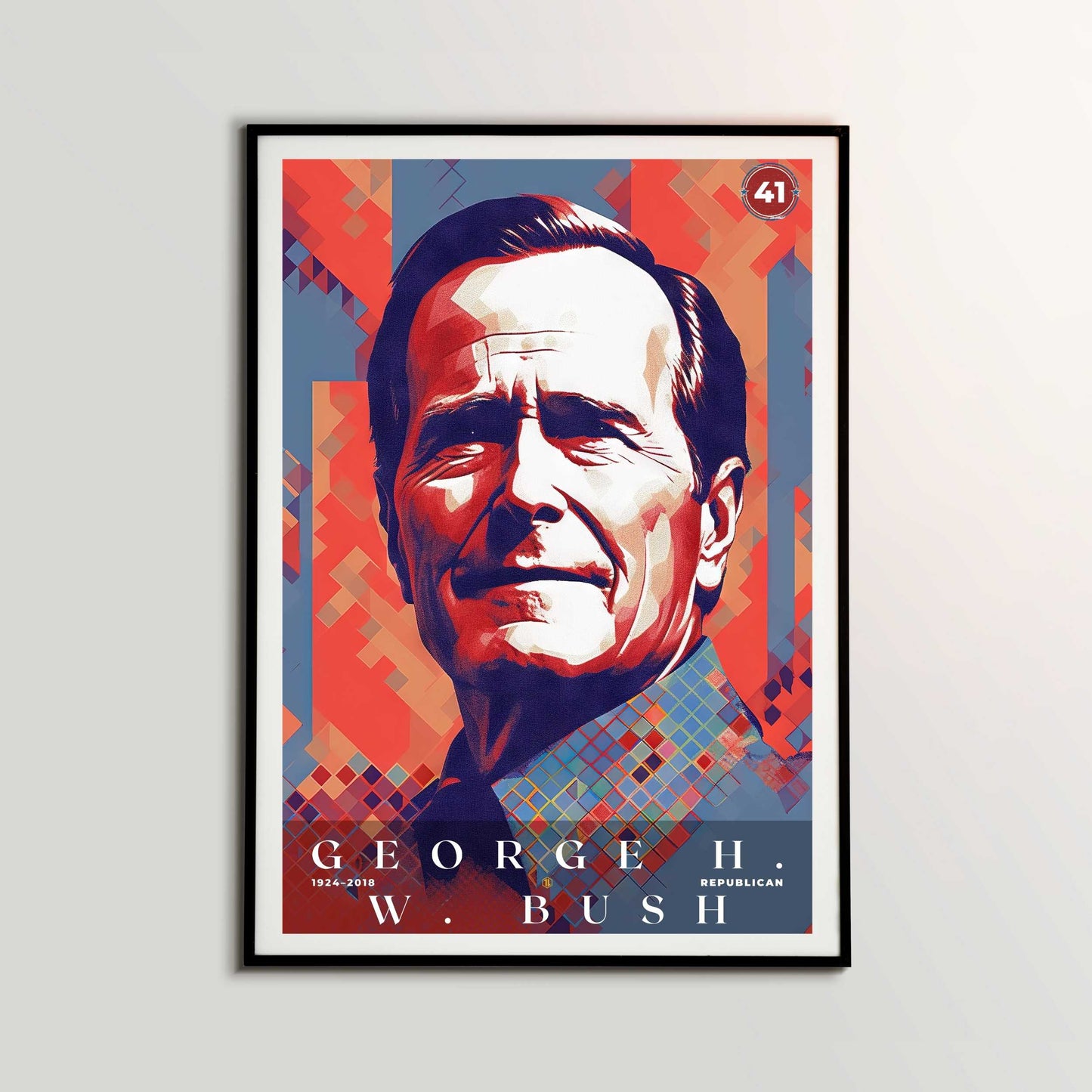 George H W Bush Poster | S01