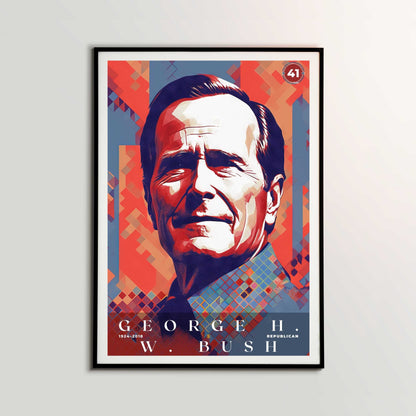 George H W Bush Poster | S01