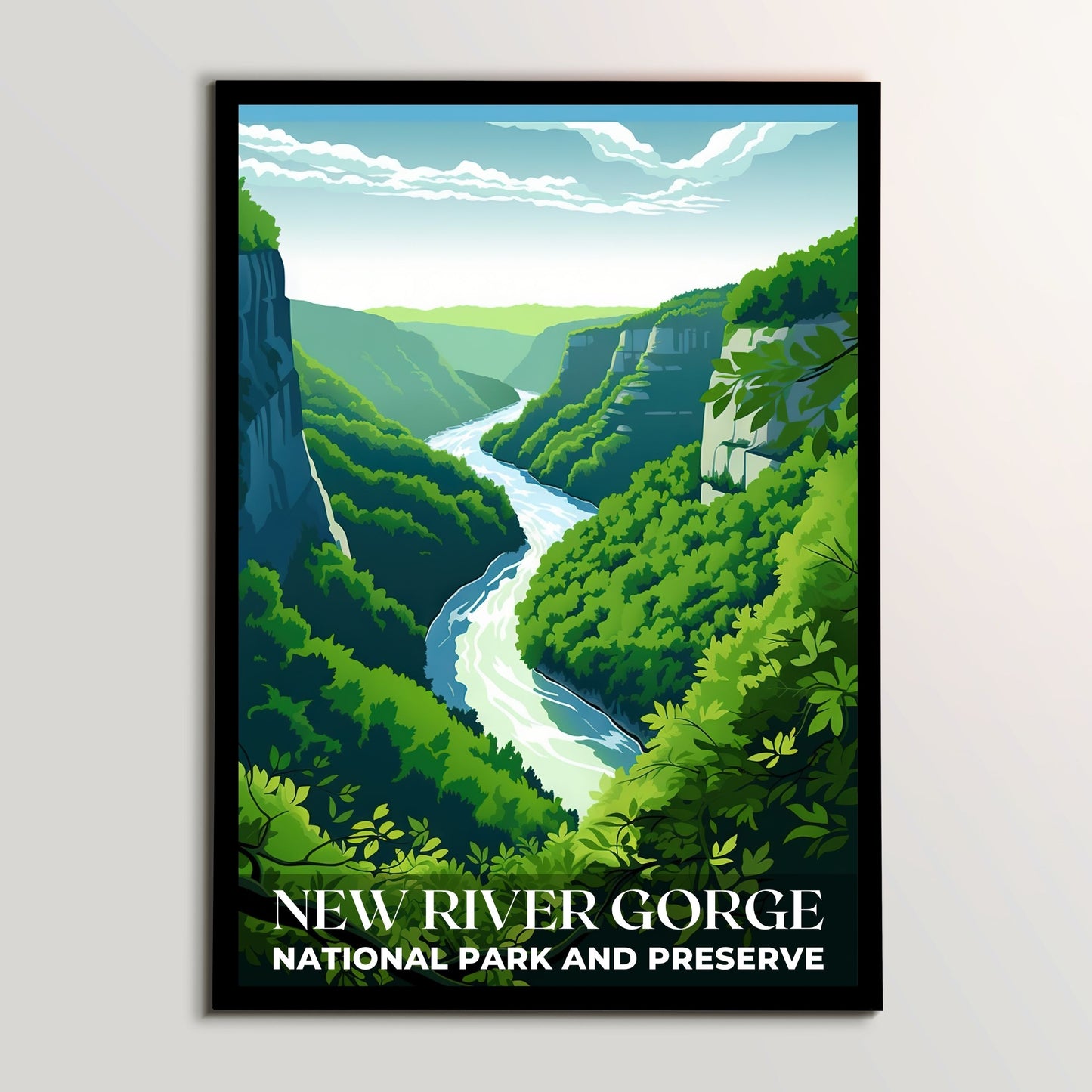 New River Gorge National Park Poster | S01