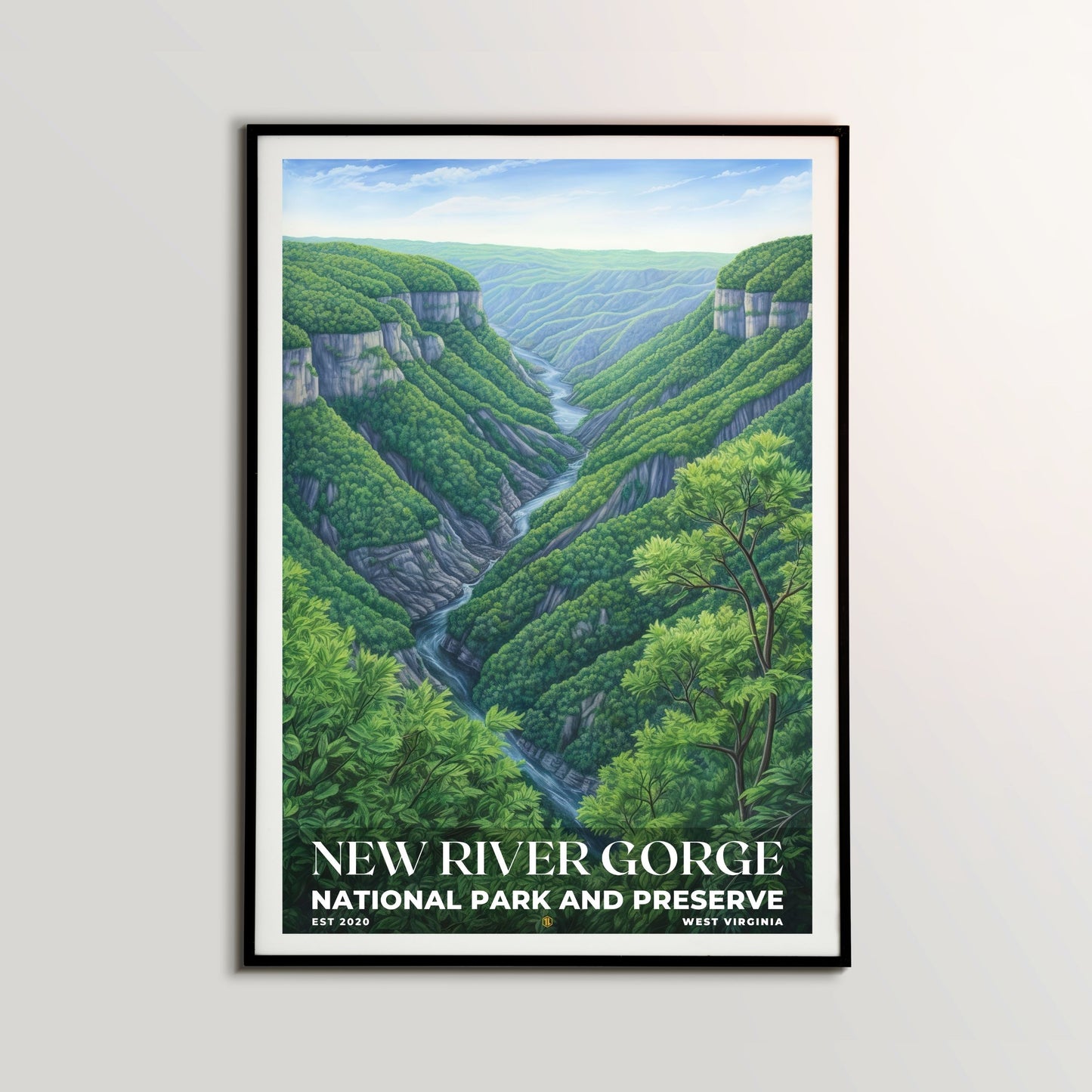 New River Gorge National Park Poster | S02