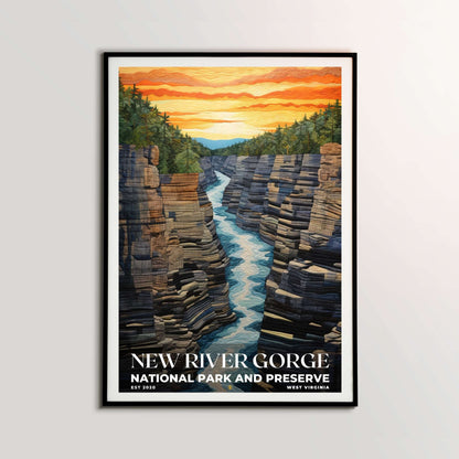 New River Gorge National Park Poster | S09