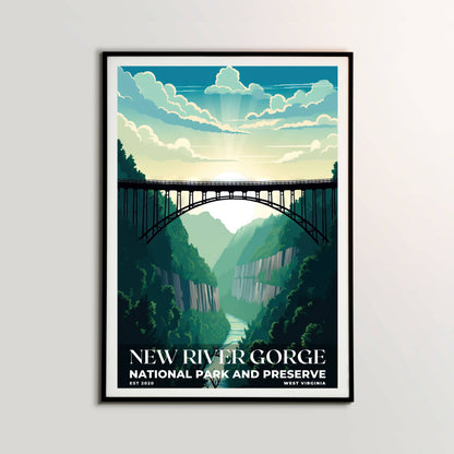 New River Gorge National Park Poster | S03